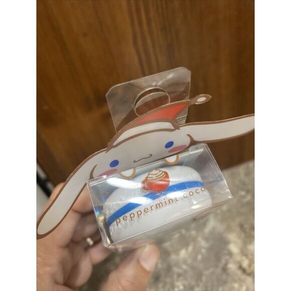 The Creme Shop Hello Kitty Macaron Lip Balm 0.26oz Cinnamoroll Peppermint Cocoa - Picture 6 of 6